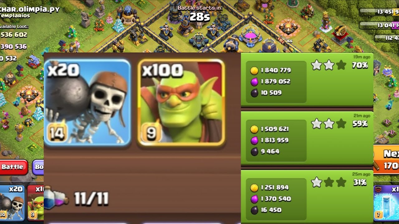 Easiest way to collect resources in class of clans!!