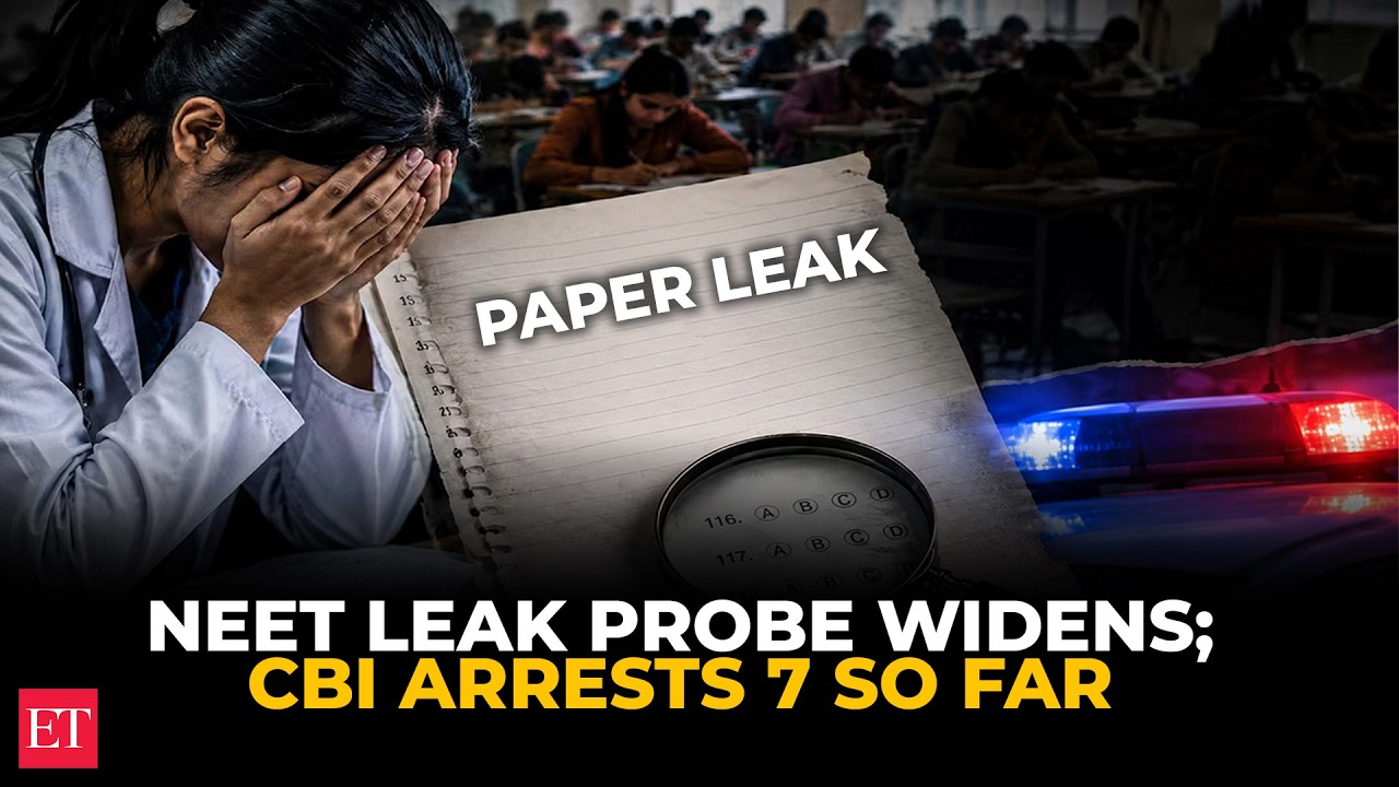 NEET-UG paper leak: CBI arrests 2 more; total arrests rise to 7, raids continue at 14 locations