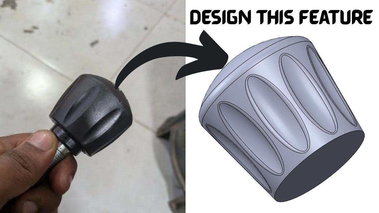 How to Design this Feature ll Solidwork Tutorial @CADGurukul