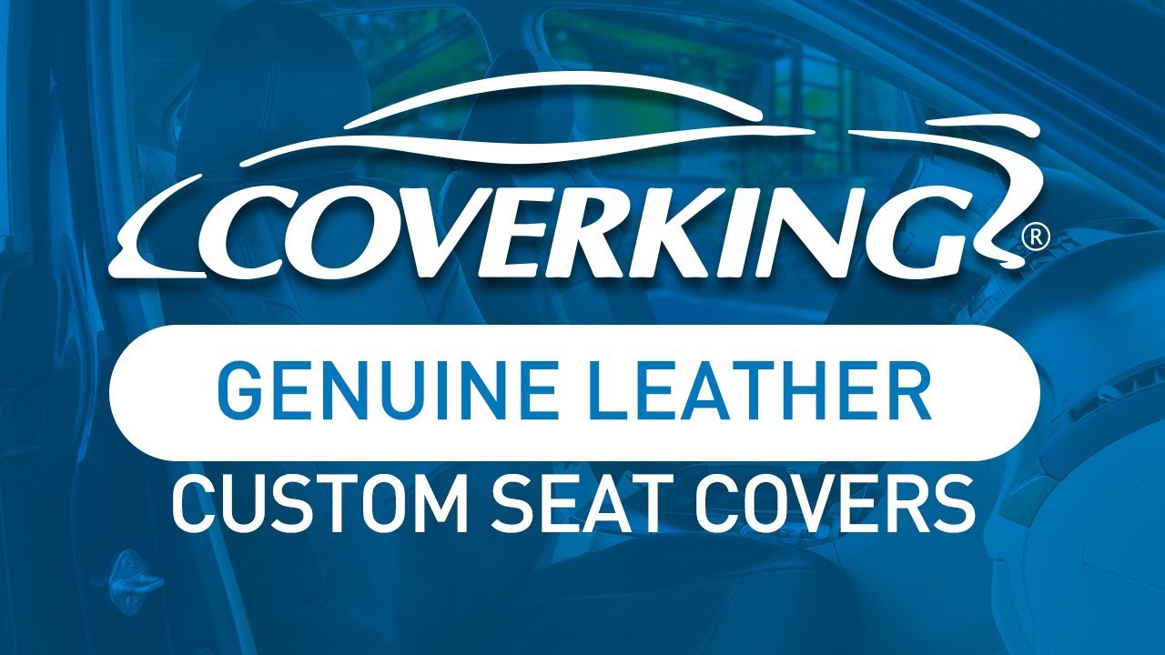 COVERKING&reg; Genuine Leather Custom Seat Covers