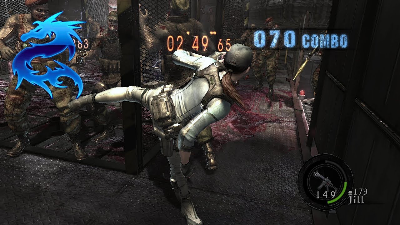 Resident Evil 5 (Mercenaries) - Experimental Facility Jill (BSAA) 675K348