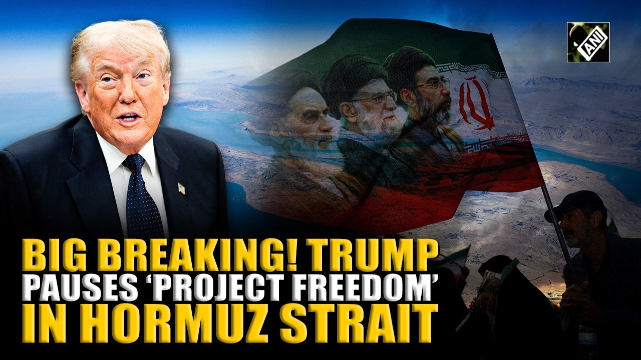 Trump pauses &lsquo;Project Freedom&rsquo; mission in Hormuz Strait to facilitate efforts to end Iran conflict
