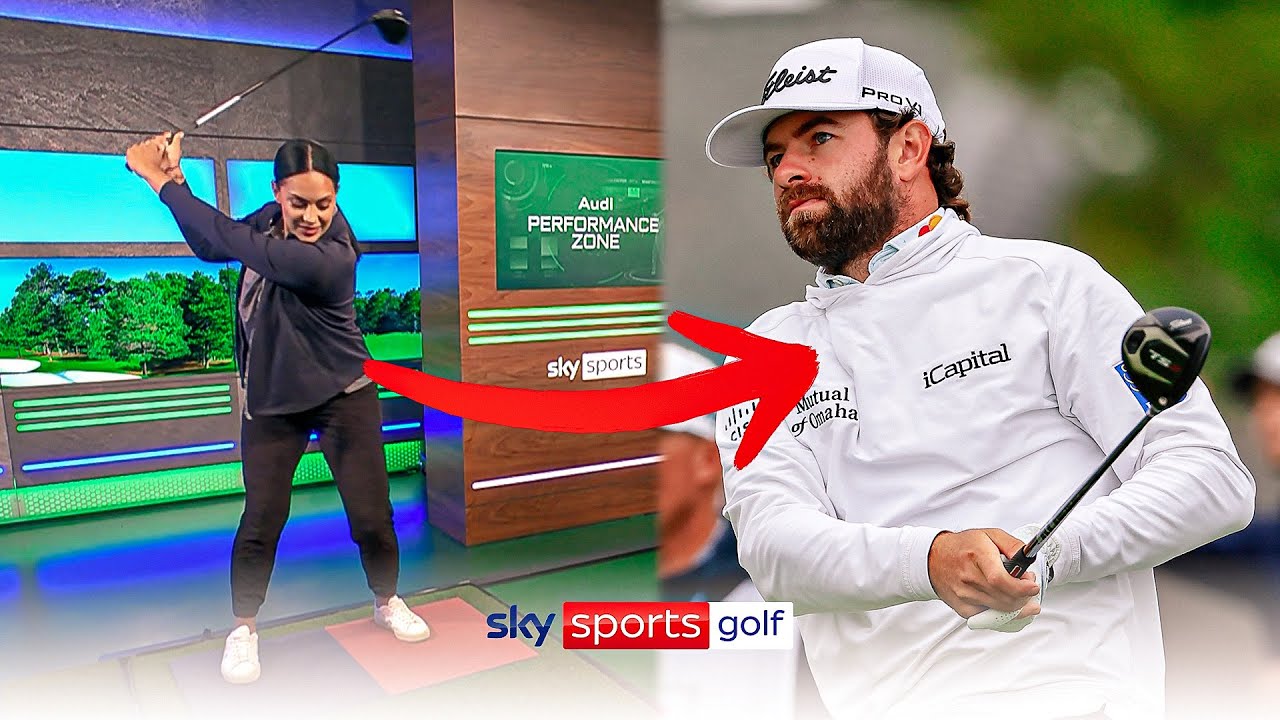 REPLICATING Cam Young’s unique golf swing 🔍 | Audi Performance Zone