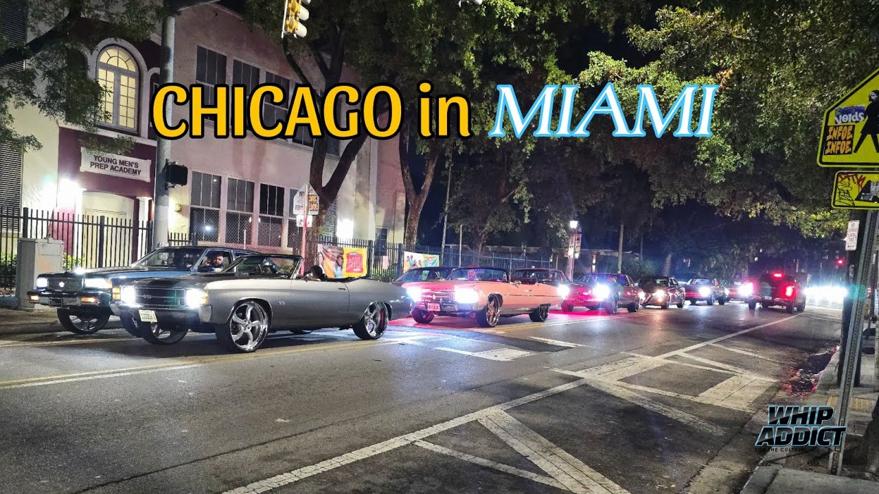 Chicago x South Carolina x Naptown Whipz In Miami!! Big Horsepower Burnouts!