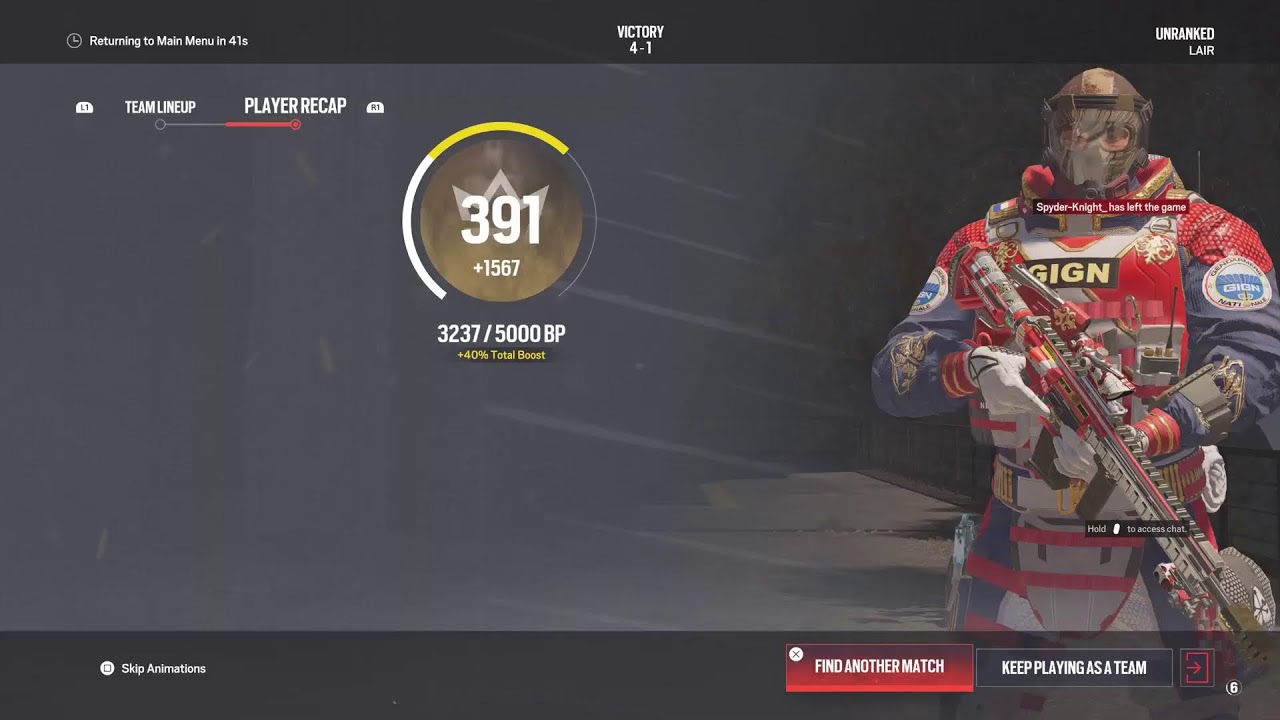 R6 Ranked/Unranked/Custom