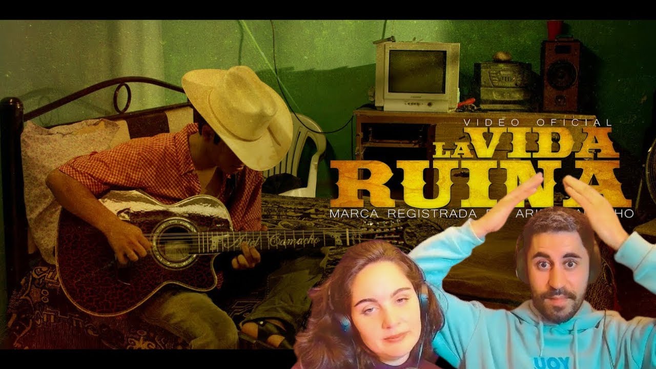 REACCIÓN - Marca Registrada Ft. Ariel Camacho y Los Plebes del Rancho - La Vida Ruina