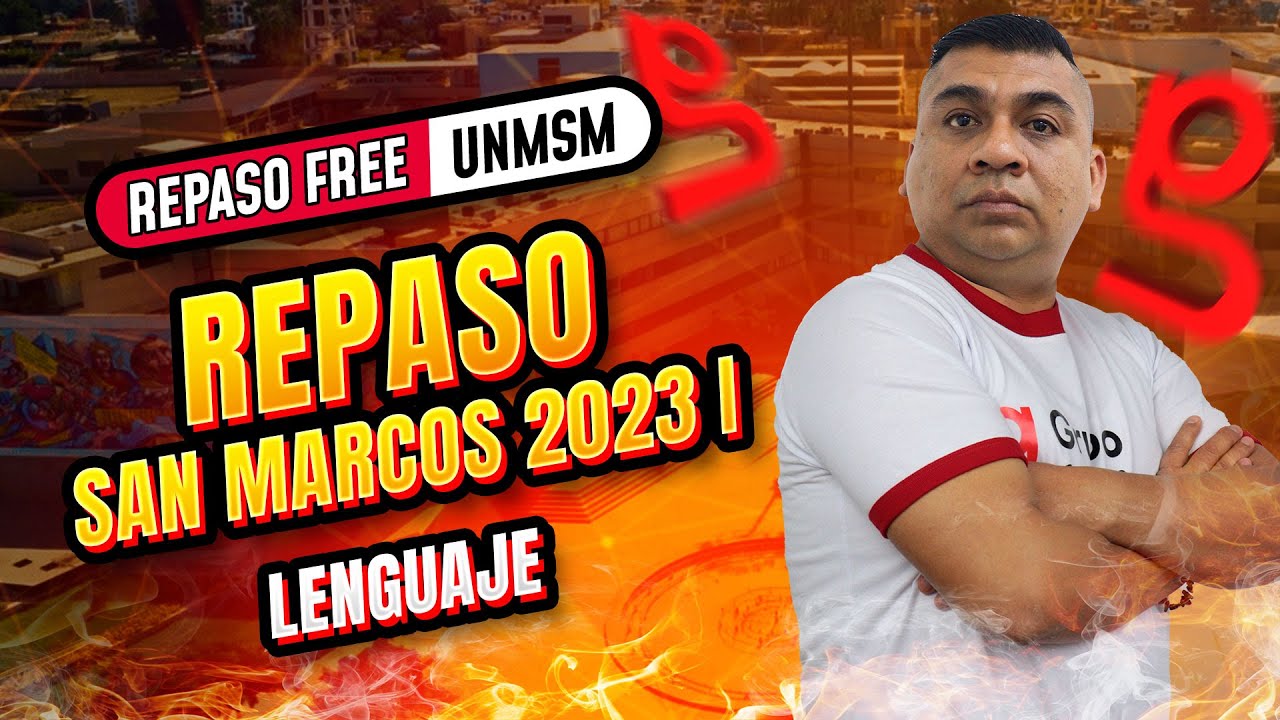 LENGUAJE 📚 Repaso San Marcos 2023 I 🔥