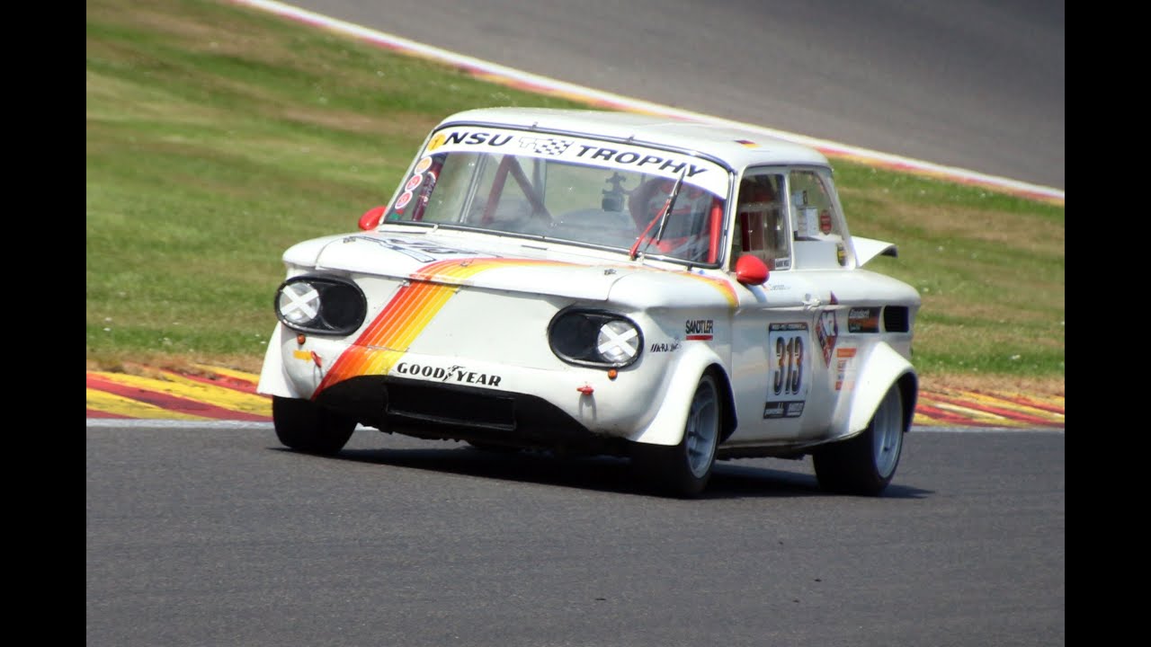 NSU TT Onboard Spa - Kampf der Zwerge 2013 - Rennen 1