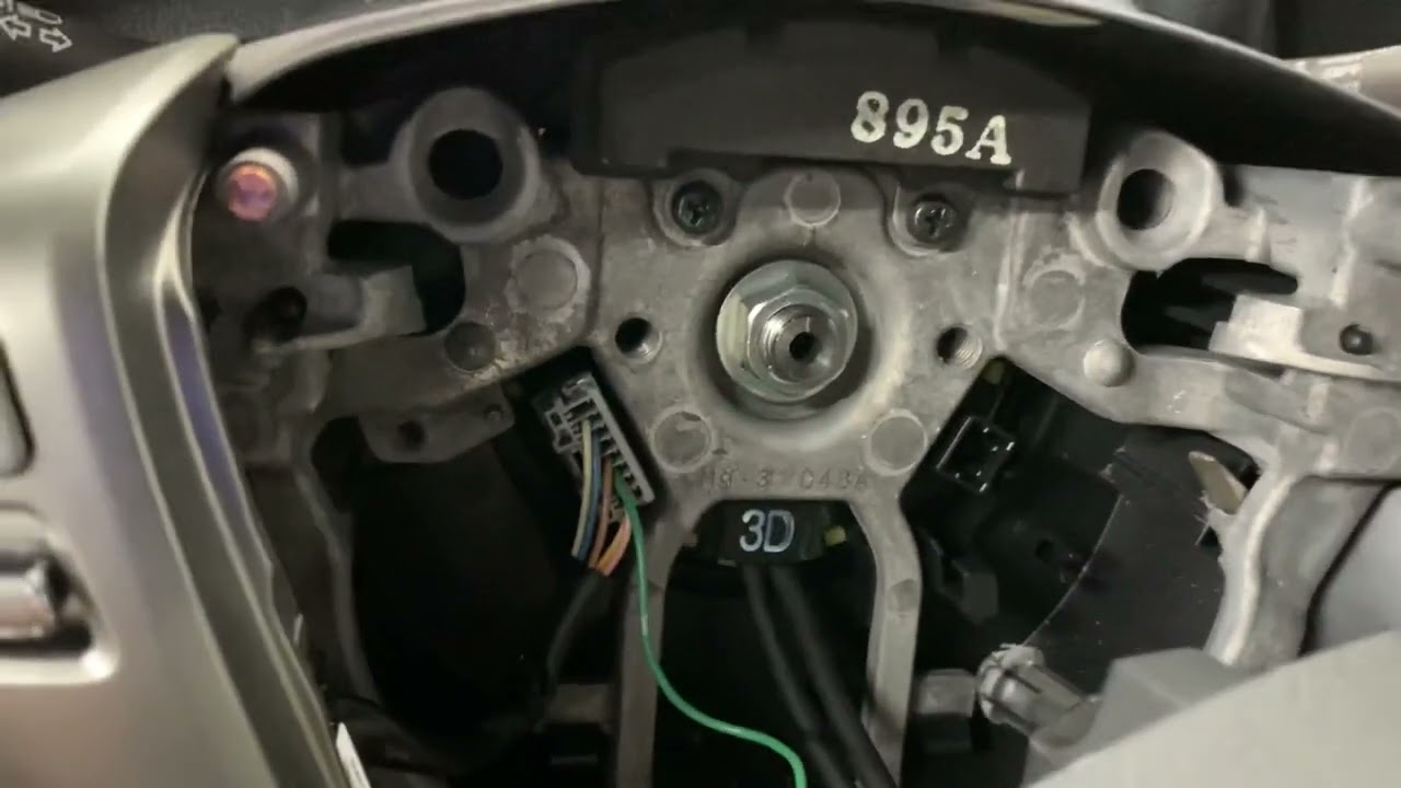 Nissan nv 200 remove airbag