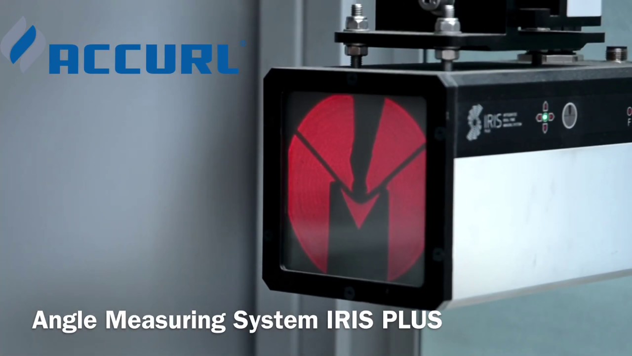 ACCURL CNC bending - How the IRIS PLUS bending angel measurement work for Press Brake ?