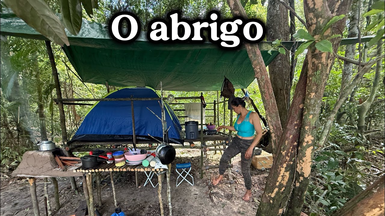 ACAMPAMENTO SUSPENSO por causa da enchente com muita chuva com  risco a enchente 