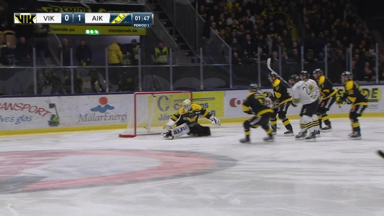 Highlights: V&auml;ster&aring;s - AIK | ABB Arena