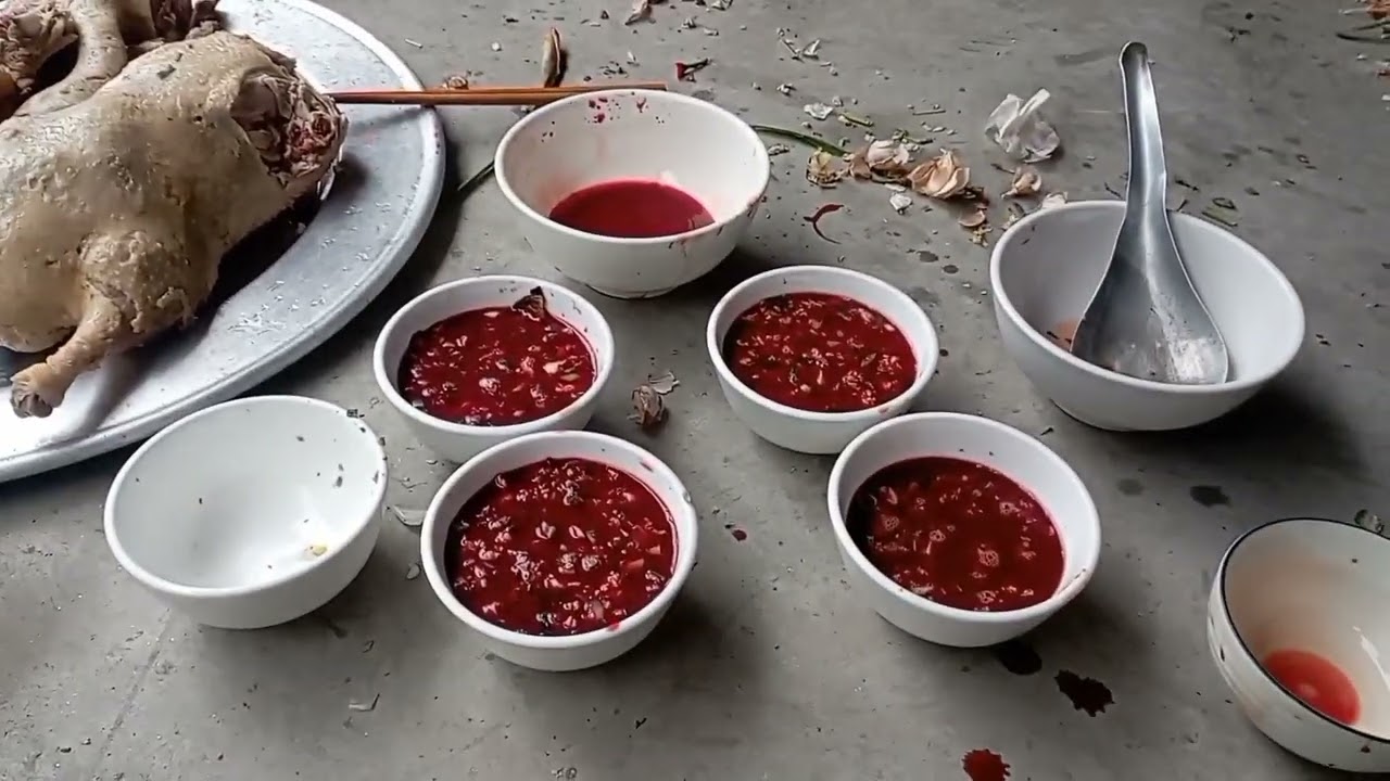 cuối tuần tiết canh vịt mời cả nhà