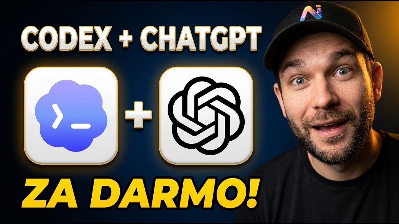 NOWY ChatGPT + CODEX! Agent AI DLA KAŻDEGO!