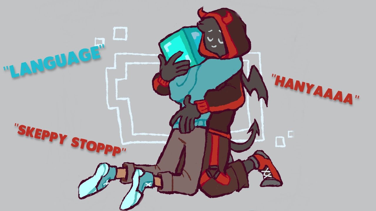 skeppy and badboyhalo deffo flirting for 21 seconds...