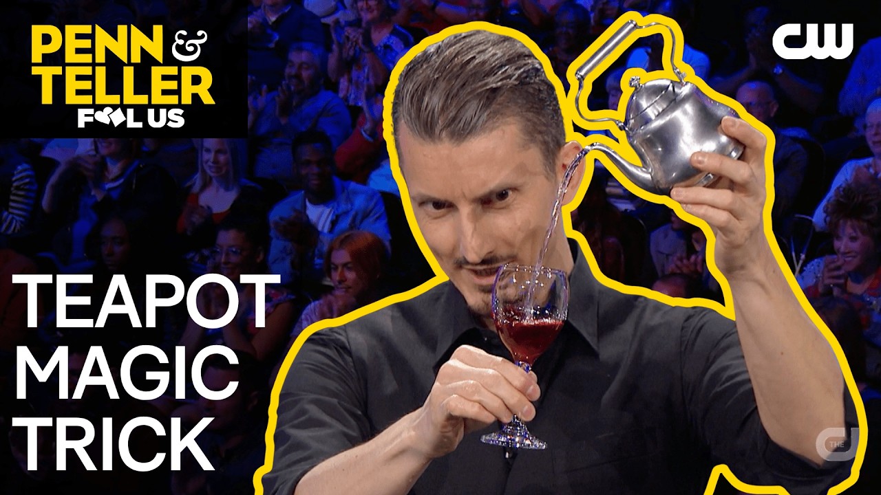 Austrian Magician Performs Tea Magic Trick | Penn & Teller: Fool Us | The CW