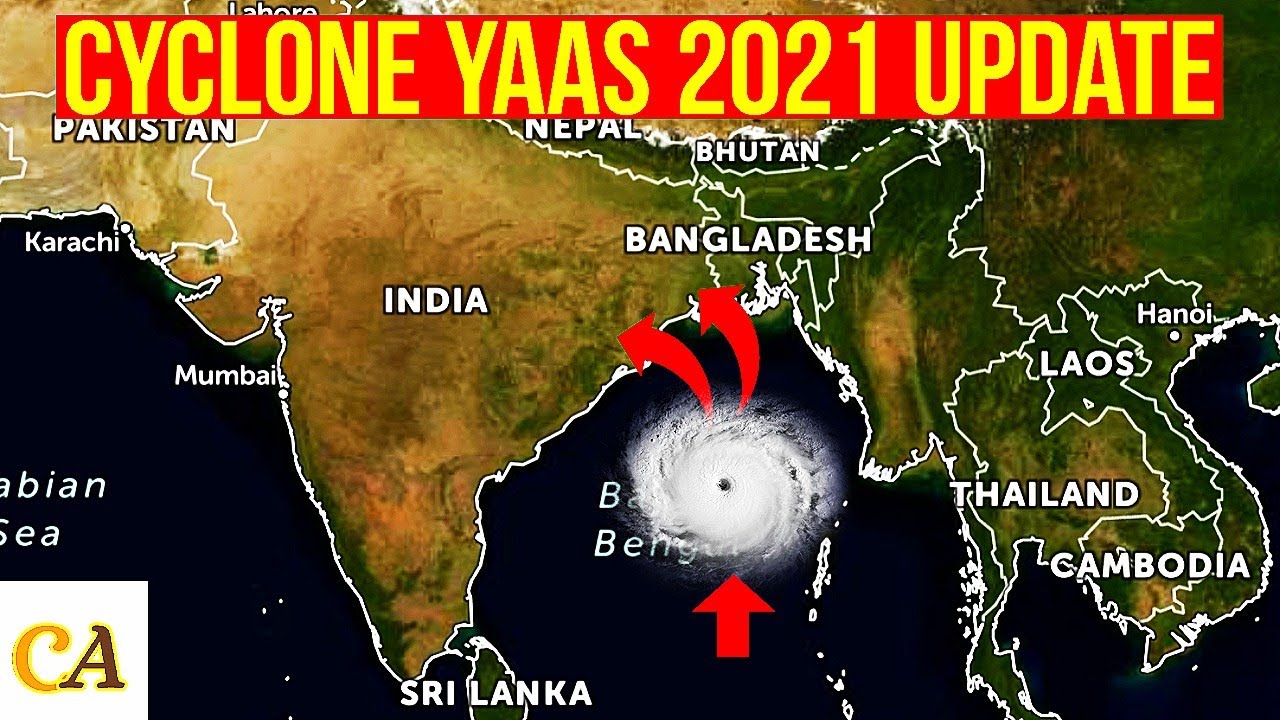Cyclone Yaas will cross between Sagar Deep and Paradeep on 26 may 2021