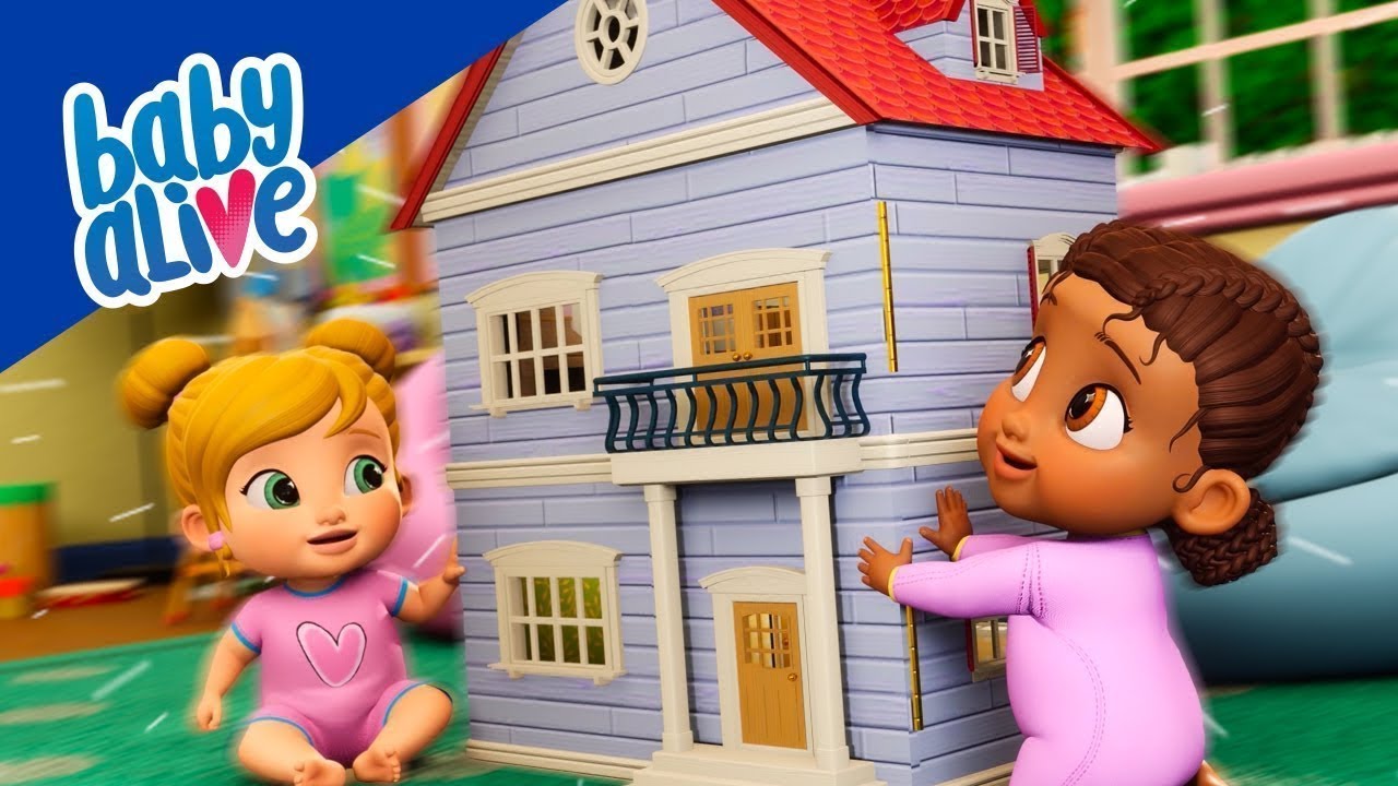 Baby Alive Nederlands 🏡 Poppenhuis speeltijd 👗 Kindertekenfilms 💕