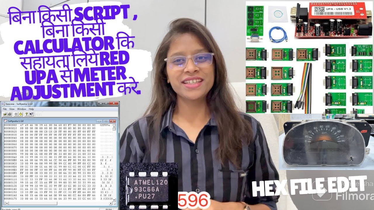 बिना किसी script बिना किसी calculator की सहायता के केवल RED UPA से ODOMETER CORRECTION करे। #redupa