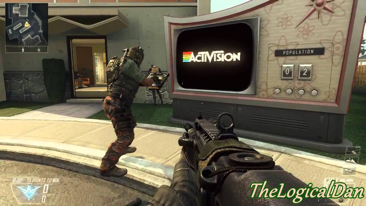 Black Ops 2: EASTER EGG! - Retro Games On Nuketown 2025!