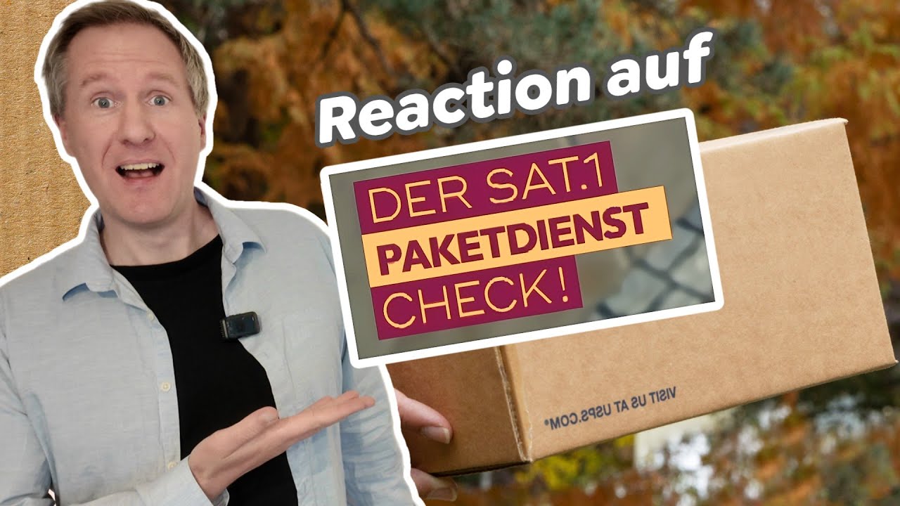 Wie gut war der Paketdienst-Check von SAT.1?