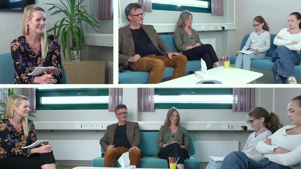 Undervisningsfilm: Åpningssamtalen i familieterapi