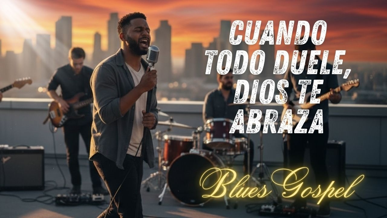 DIOS ME ABRAZA CUANDO MI ALMA LLORA | Blues Soul Gospel Profunda de Sanidad | BluesGospel 2026