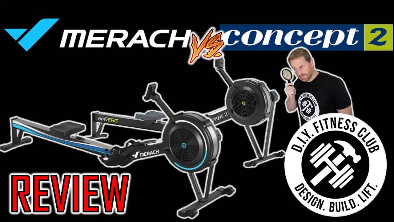 Merach NovaRow R50 Air Resistance Rower: Concept2 RowErg Killer?