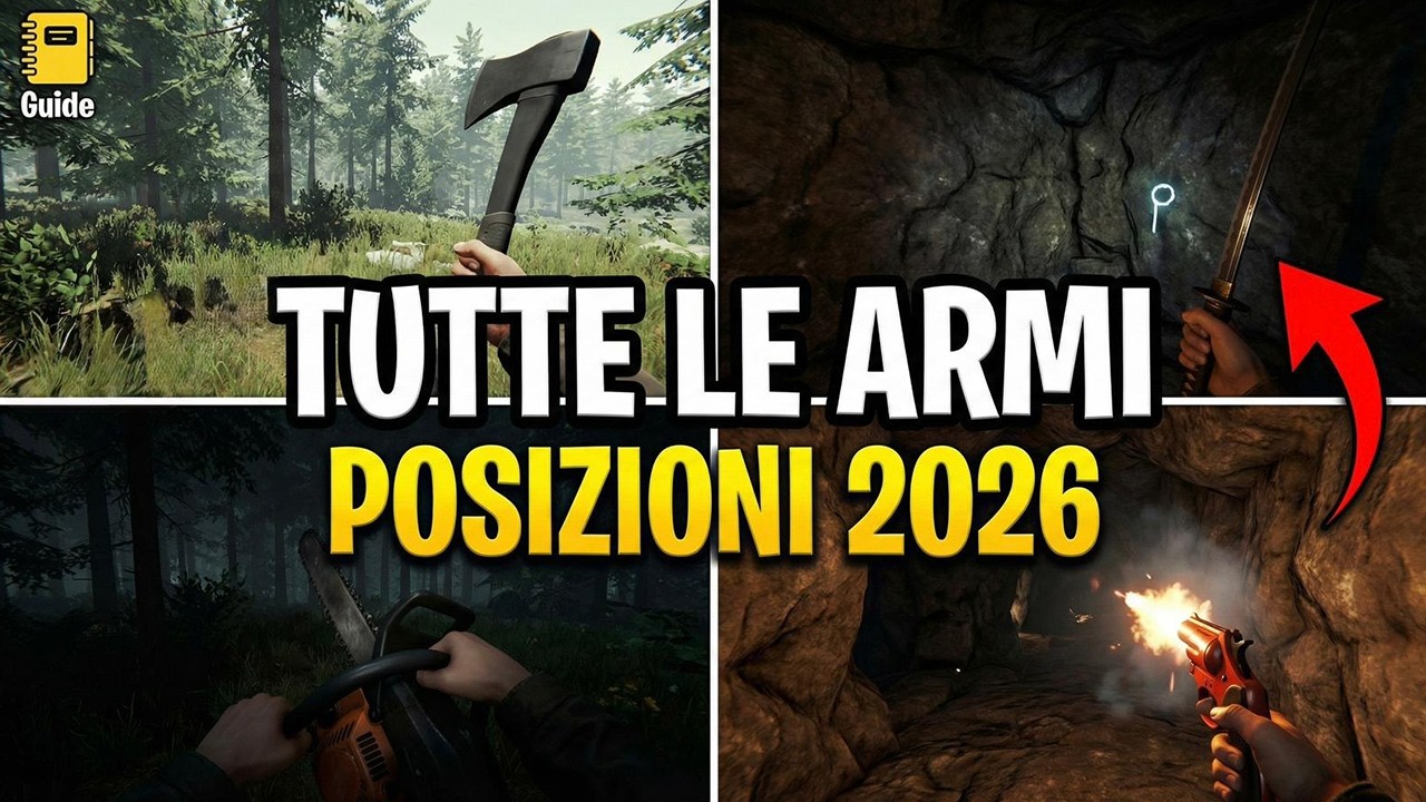 LA POSIZIONE DI TUTTI GLI OGGETTI DI THE FOREST - Aggiornato 2026 - The Forest [1-20]