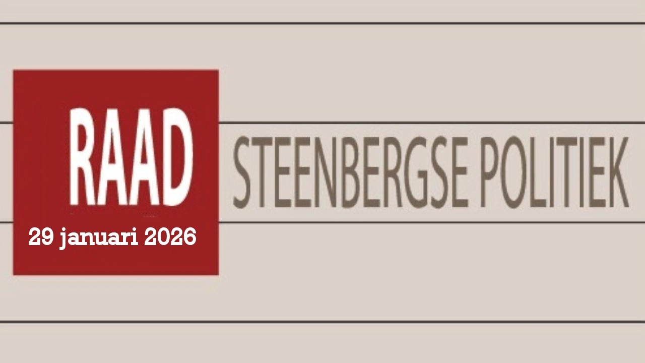 29 januari 2026 - besluitvormende vergadering gemeenteraad Steenbergen