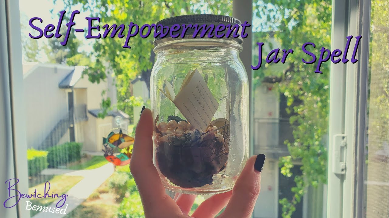Self-Empowerment Jar Spell - Confidence Jar