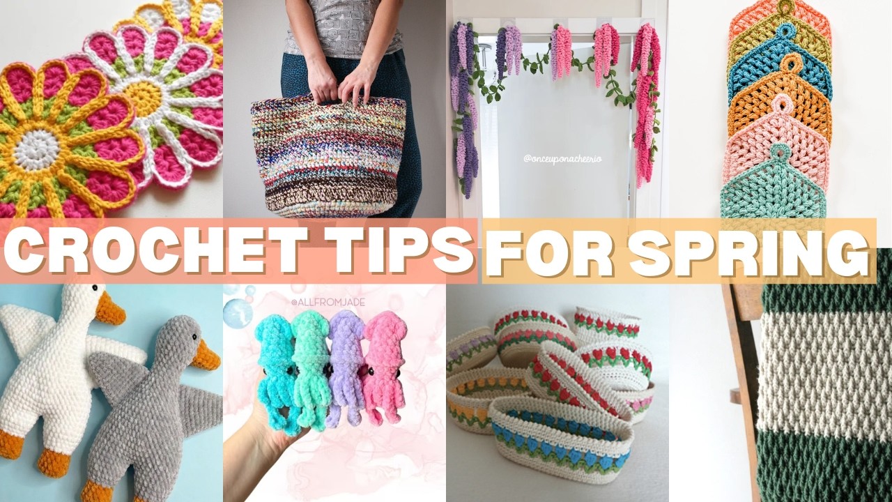 Crochet spring inspo