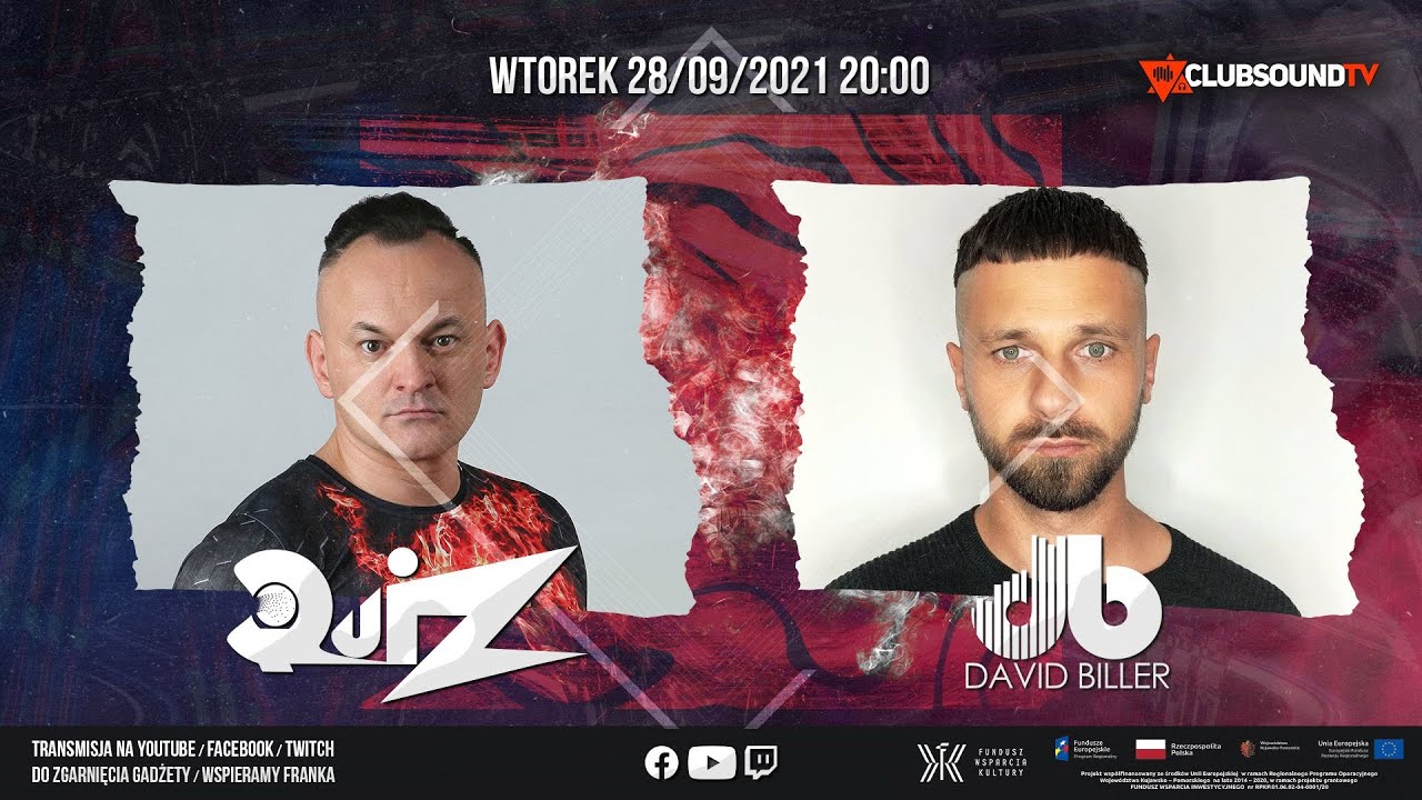 DJ Quiz & David Biller live ! Clubsound TV ! Episode 037