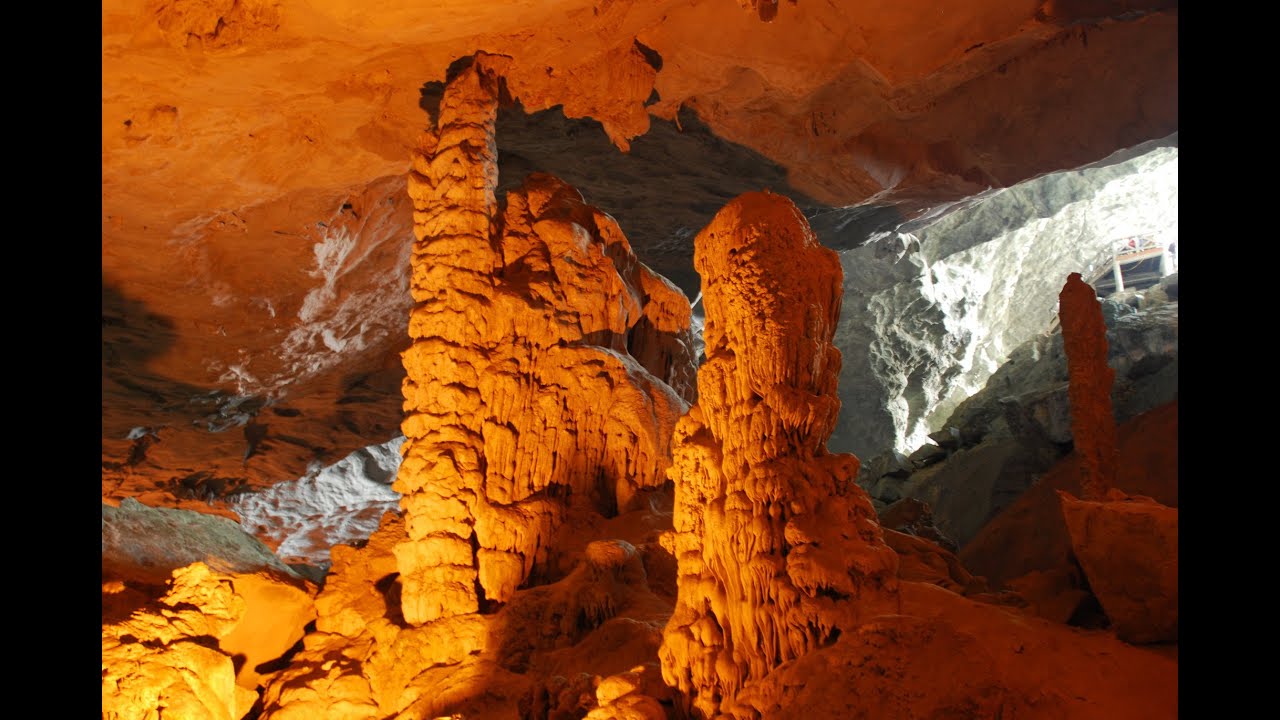 Sung Sot Cave (Cave of Surprises)-Ha Long Bay, Vietnam
