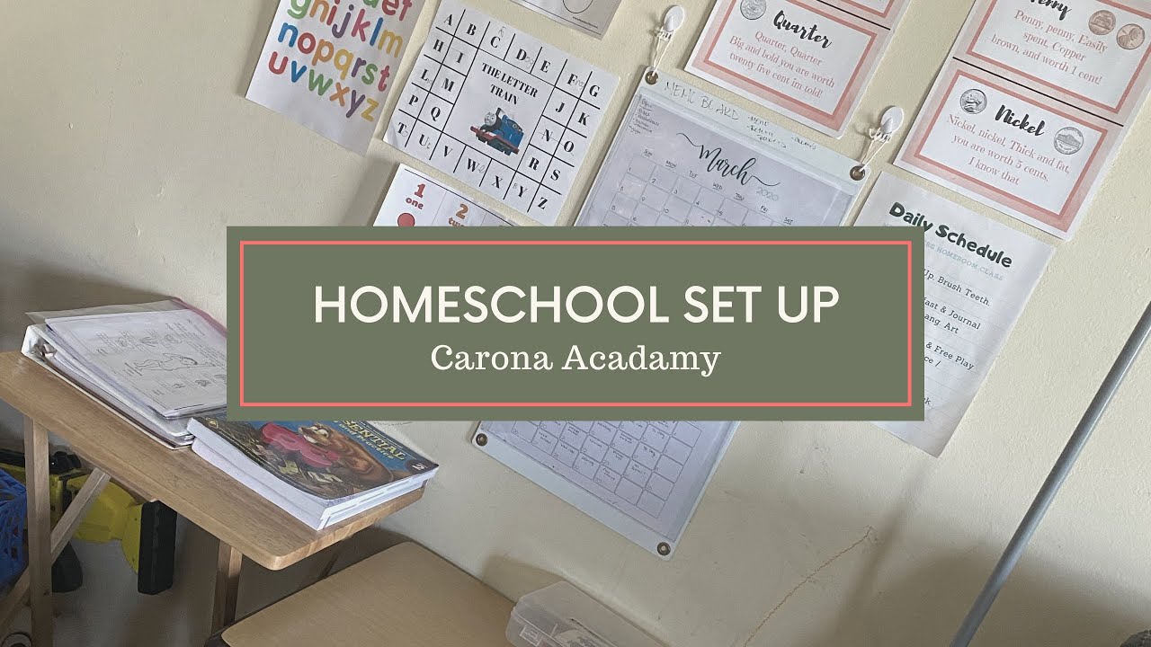 OUR NEW HOMESCHOOL SETUP|| Raising The Lees Vlogs