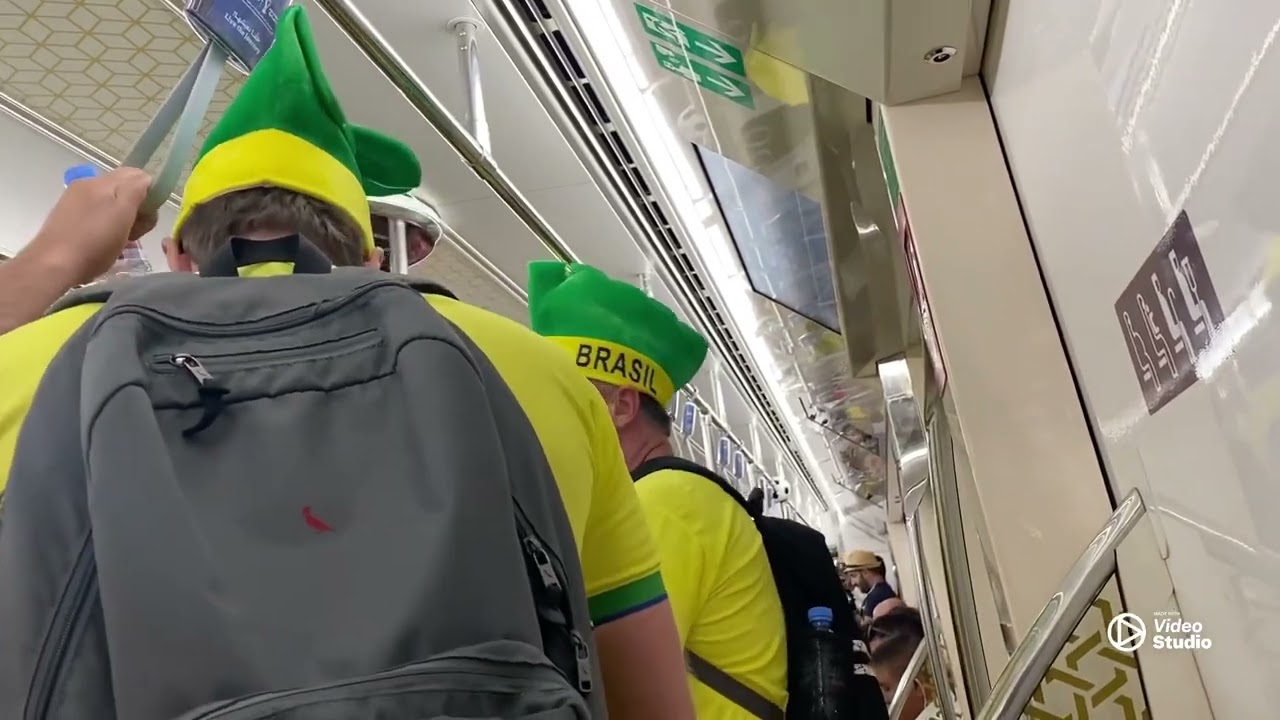 Crazy Brazil supporters FIFA World Cup 2022