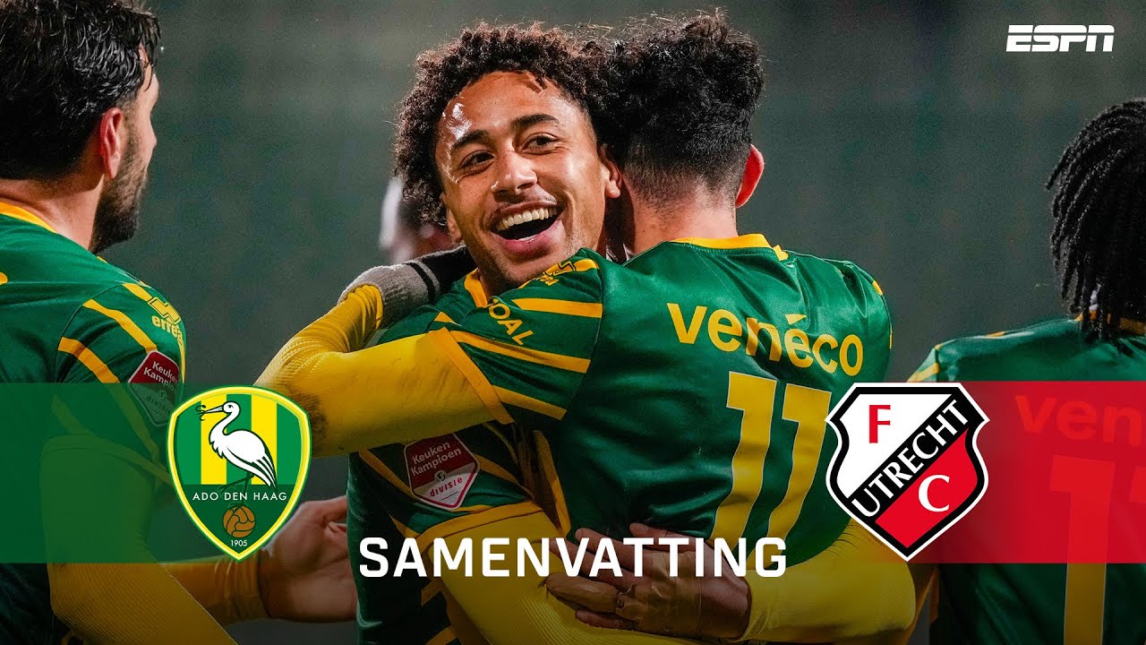 HATTRICK-HERO en DRIE GOALS in 4 minuten!🔥  | Samenvatting ADO Den Haag - Jong FC Utrecht