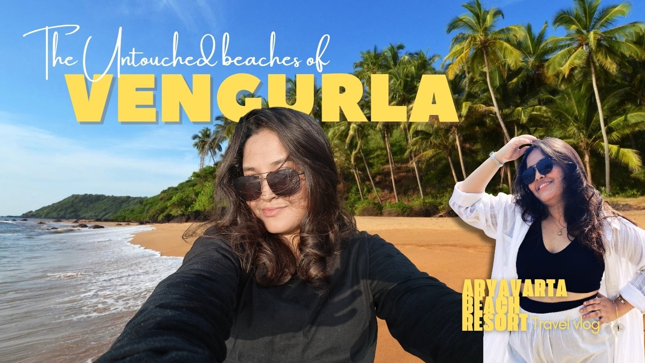 Vengurla Kokan Trip Vlog | Aryavarta Beach Resort Private Beach | 24 Hrs Journey & 90s Picnic