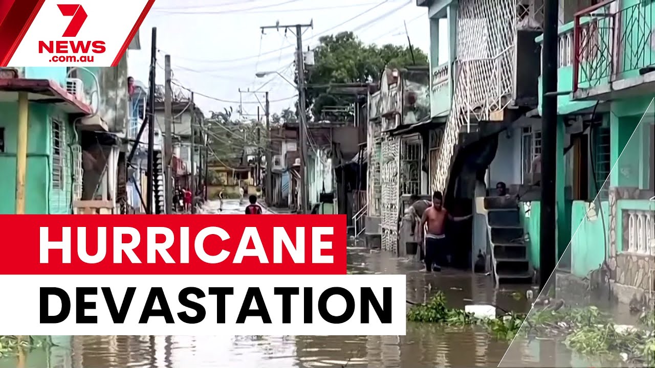 Hurricane Melissa devastates Caribbean islands | 7NEWS