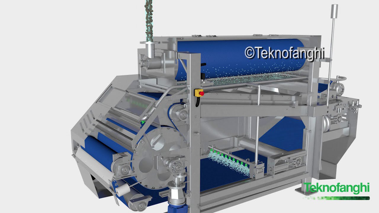 MONOBELT belt filter press - How it works