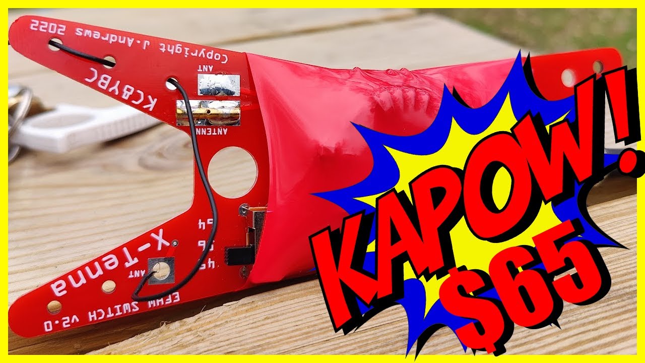 X-Tenna Switchable EFHW Antenna for Ham Radio - $65.00 ASSEMBLED?! Xtenna