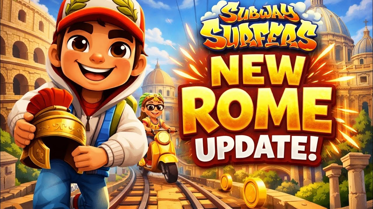 Subway Surfers World Tour Rome – New Update Gameplay