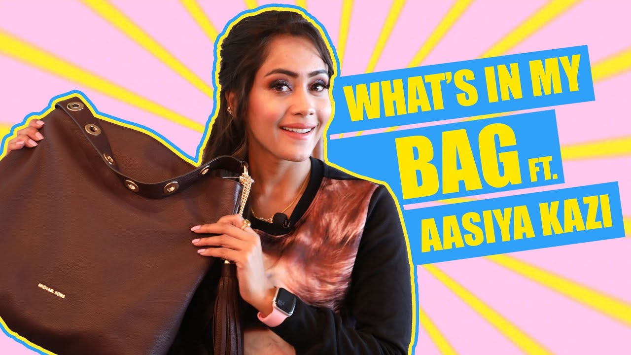 What's in my Bag ft. Aasiya Kazi |Tenali Rama| |Exclusive|