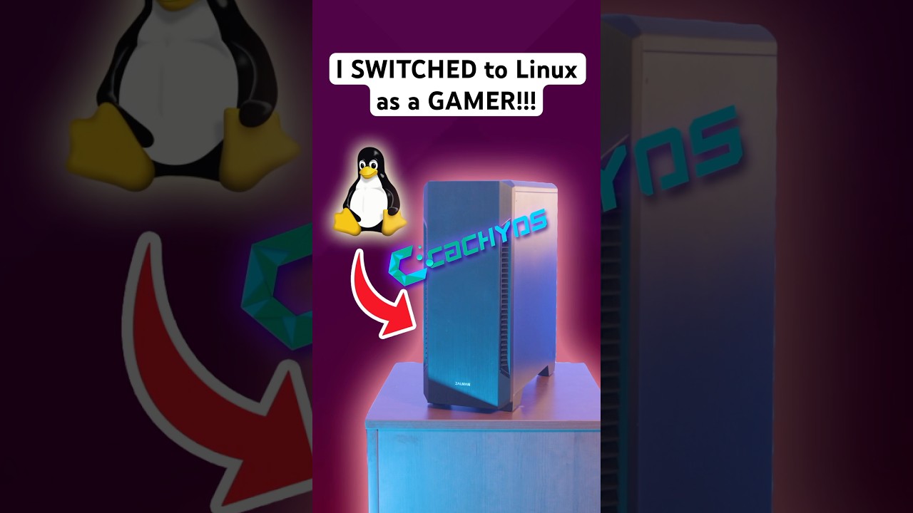 I SWITCHED to Linux as a GAMER and I was SHOCKED(CachyOS Edition)