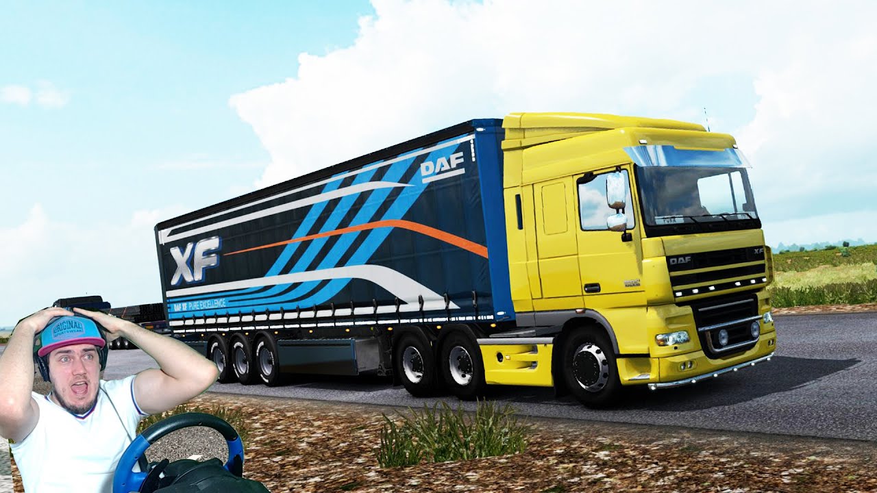 КУПИЛ НОВЫЙ ПРИЦЕП в КАЗАХСТАНЕ - ETS 2 + РУЛЬ