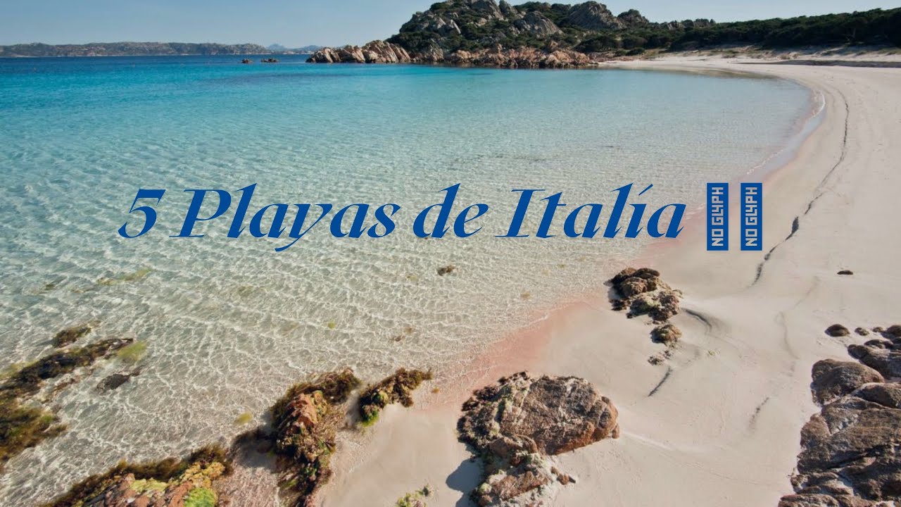 5 playas de Italia 🇮🇹 que te van a enloquecer