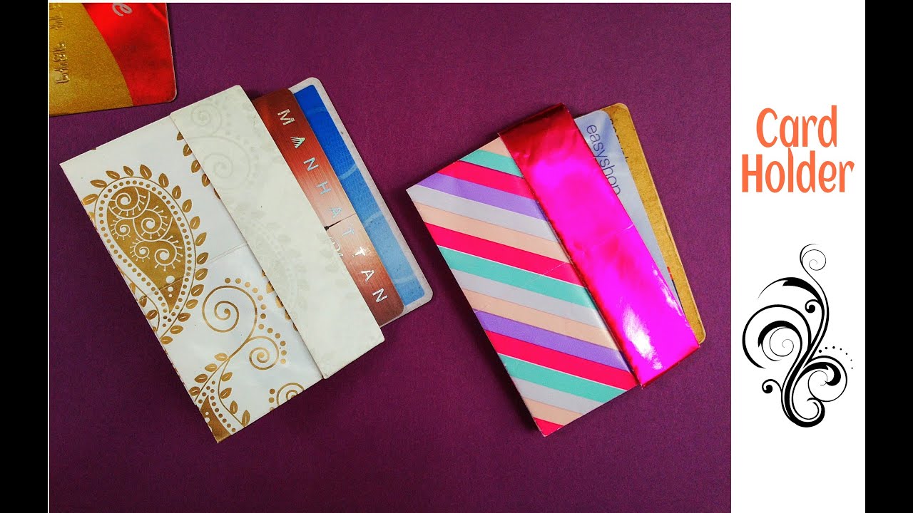 Credit / Business card Holder/Case/Wallet - DIY | Useful Origami