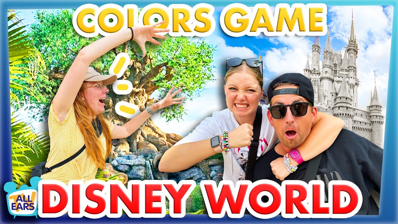 Disney World Colors Game Season FINALE -- COLOR SWAP Challenge