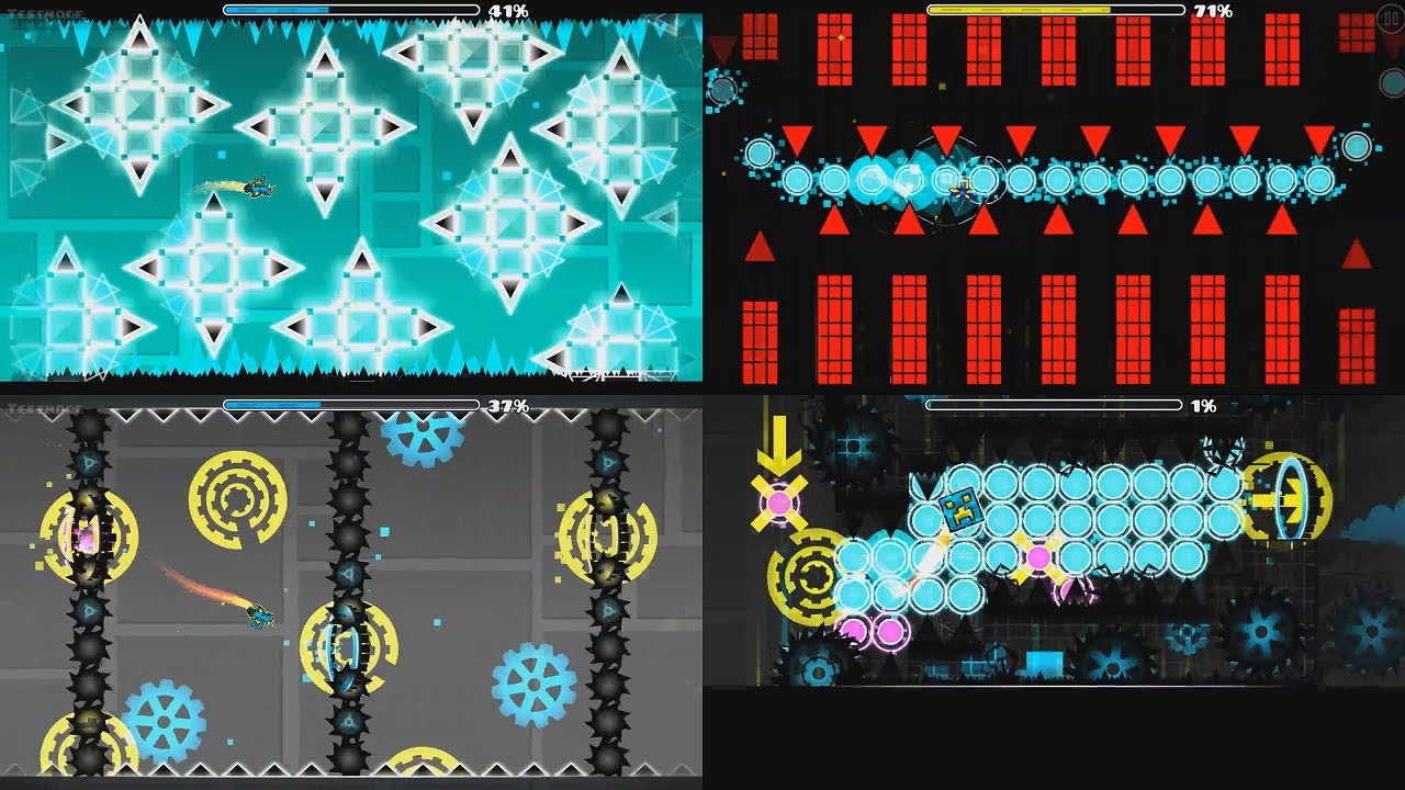 The Beginning of Silent Series - Geometry Dash