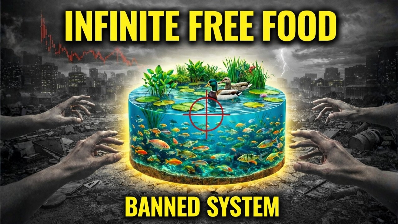 The Infinite Food System That Was Banned | Survival during a financial crash